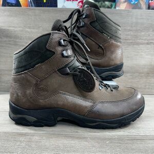 Hanwag Gore-tex Brown Leather Boots Mens Size 11.5